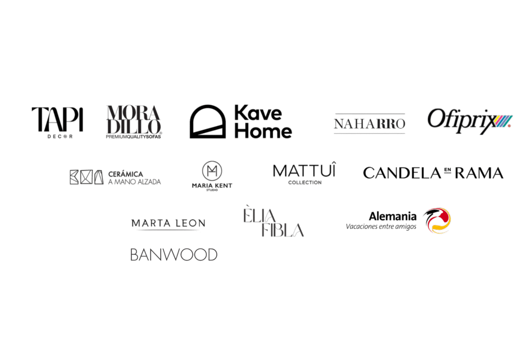 logos clientes Agencia Pineando - Pinterest marketing | Publicidad Pinterest nº 1 España