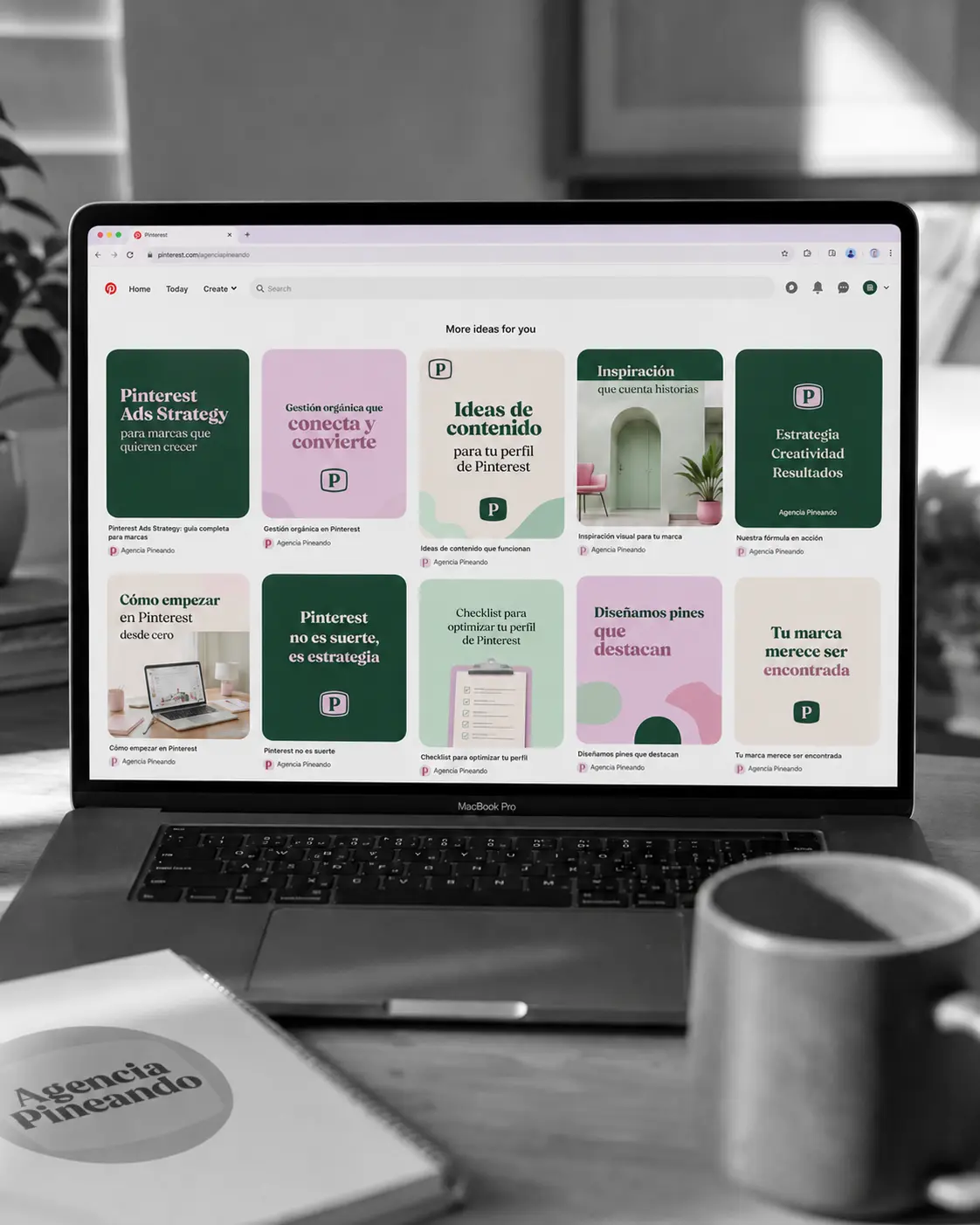 La Agencia Pineando está especializada en Pinterest marketing. Ayuda a empresas que quieren utilizar Pinterest para hacer crecer sus negocios.