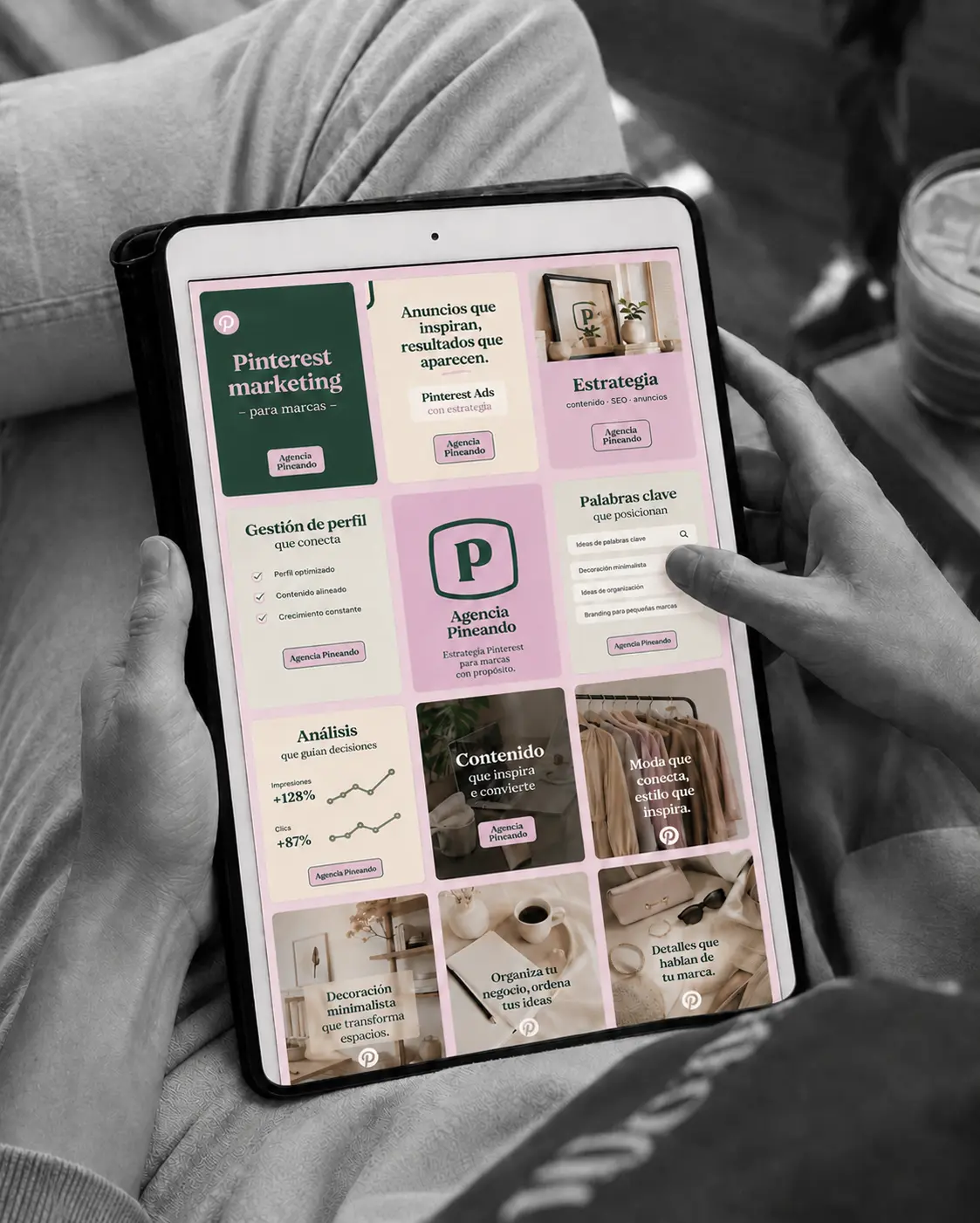 La Agencia Pineando está especializada en Pinterest marketing. Ayuda a empresas que quieren utilizar Pinterest para hacer crecer sus negocios.