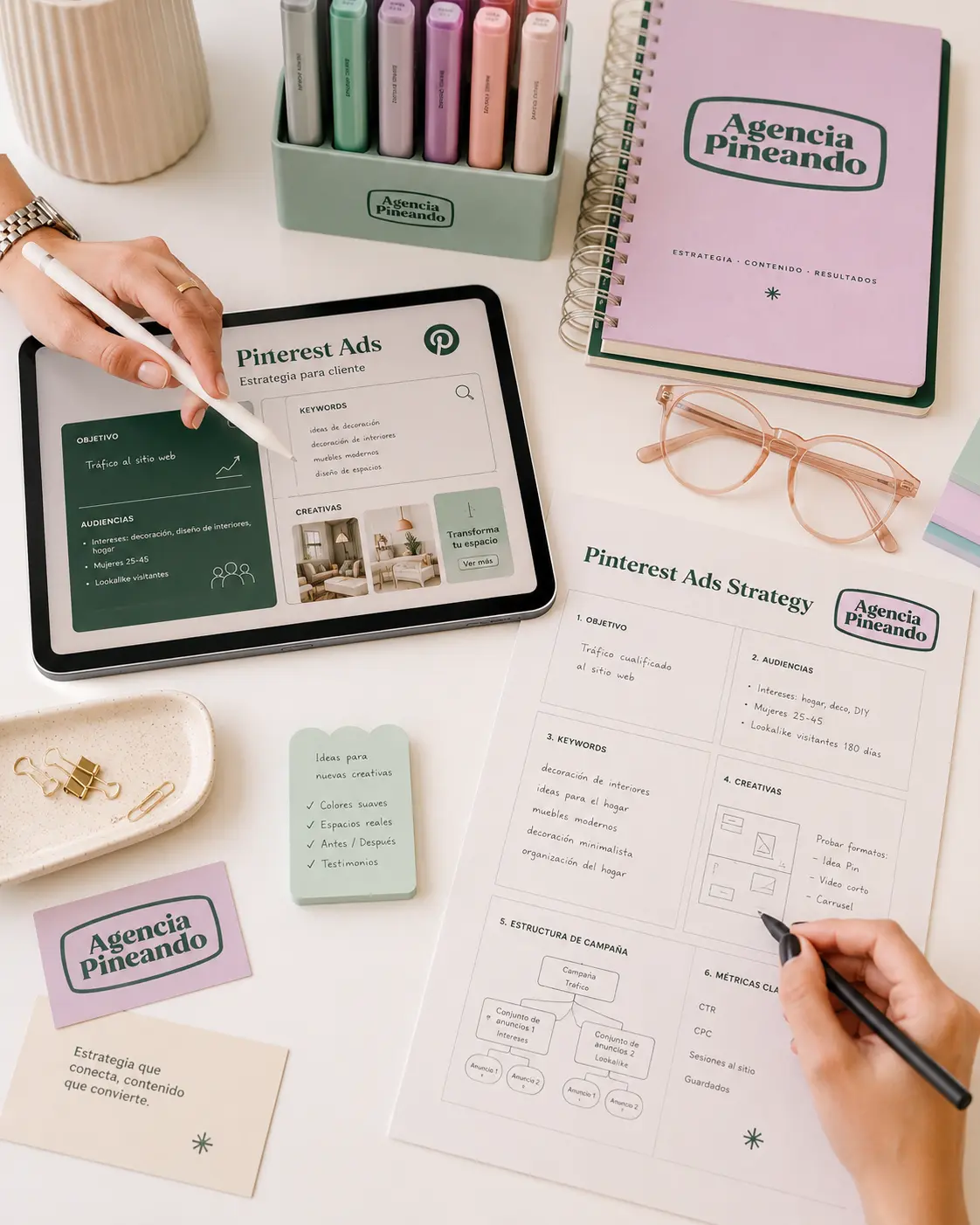La Agencia Pineando está especializada en Pinterest marketing. Ayuda a empresas que quieren utilizar Pinterest para hacer crecer sus negocios.