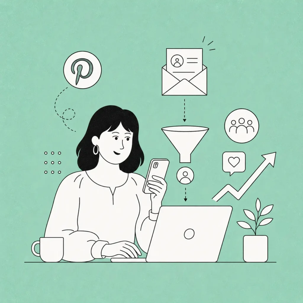 como generar mas leads y suscriptores con Pinterest - agencia pineando
