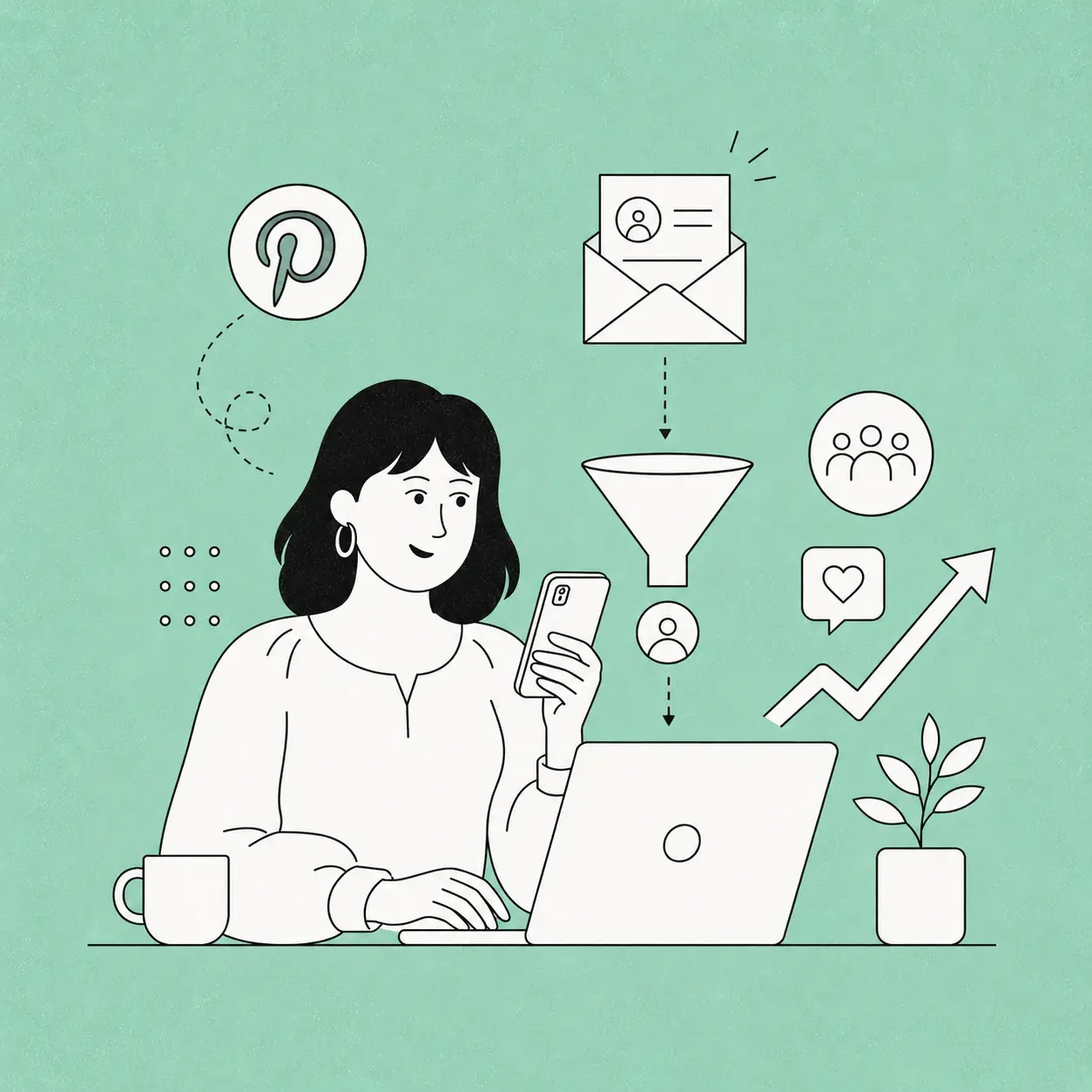 como generar mas leads y suscriptores con Pinterest - agencia pineando