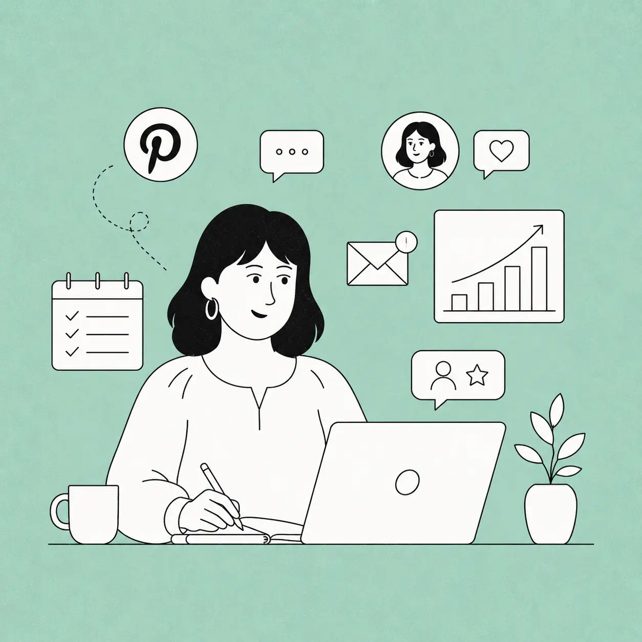 como impulsar ru negocio de servicios con pinterest - agencia pineando