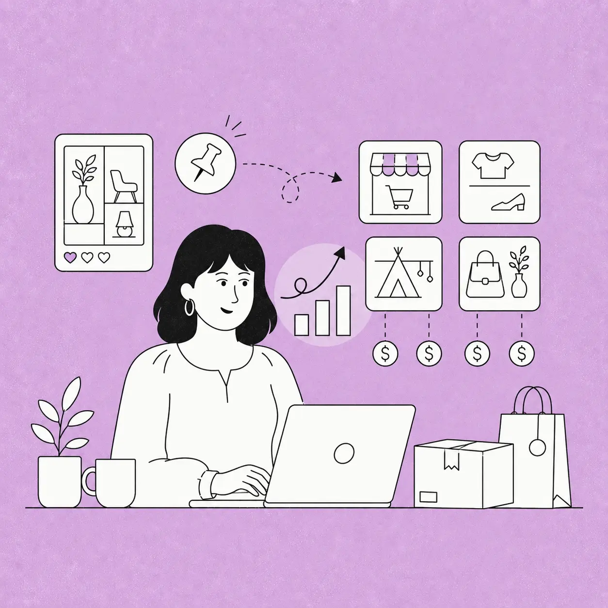 como vender mas en amazon temu shein etsy con pinterest - agencia pineando